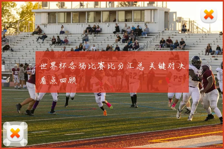 世界杯各场比赛比分汇总 关键对决看点回顾